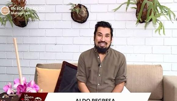 Aldo Miyashiro reapareció en TV con un mensaje en "La Banda del Chino". (Foto: Captura de video)