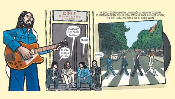 Te contamos la historia de "Abbey Road" en un cómic. (Fuente: El Comercio)