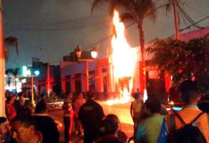 Callao: Incendio se produjo en ferretería y dejó un herido
