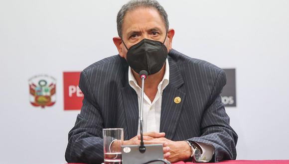Ministro de Defensa, José Luis Gavidia desmintió retiro de militares del Vraem tras expresiones del congresista José Cueto. (Foto: PCM)
