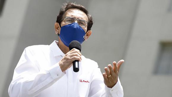 El presidente Martín Vizcarra participa en el lanzamiento de un proyecto inmobiliario en El Agustino, el pasado 15 de octubre. (Foto: Presidencia Perú).