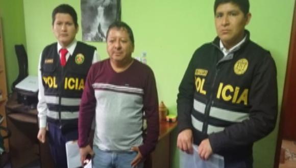 El plazo de detención de Vásquez Pérez es de diez días. Fiscalía evaluará pedido de prisión preventiva. (Foto: Cortesía)