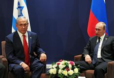Benjamin Netanyahu reiteró apoyo a Vladimir Putin contra el Estado Islámico 
