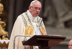 Papa Francisco pide "solución pacífica y democrática" para Venezuela