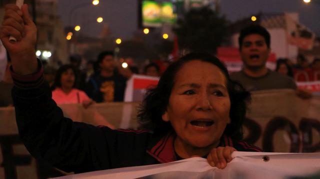 Trujillo: así fue la tercera movilización contra el indulto a Alberto Fujimori. (Foto: Johnny Aurazo)