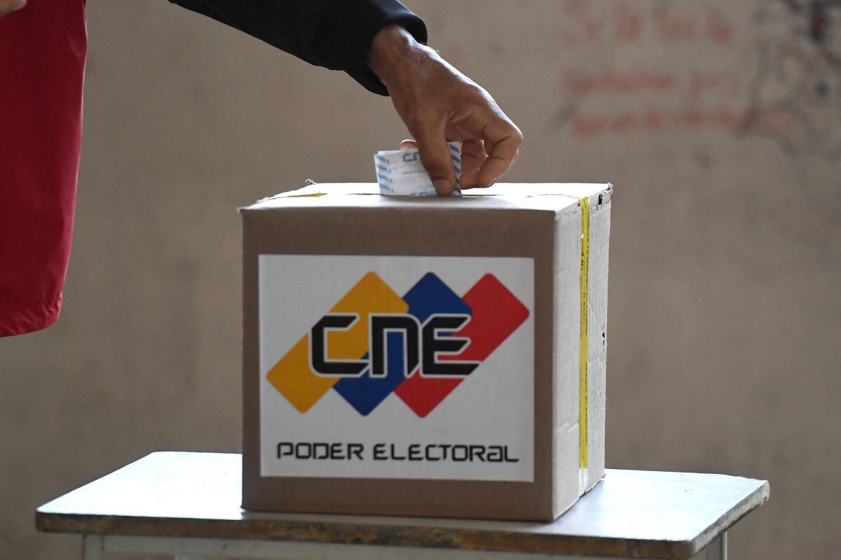 Venezuela held an electoral mock Sunday for the regional and local elections in November.  (Photo: AFP)