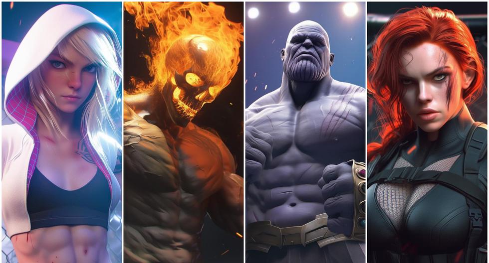 Thanos, Spider-Man and Black Widow in the UFC? This is how AI reimagines Marvel heroes and villains