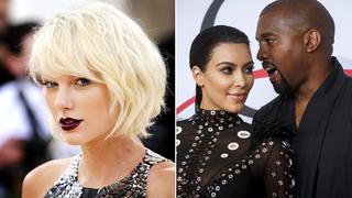 Taylor Swift podría demandar a Kanye West y Kim Kardashian