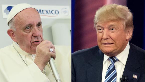 Vaticano: Dichos del Papa sobre Trump "no son ataque personal"