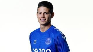Everton hizo oficial el fichaje de James Rodríguez por dos temporadas