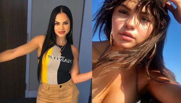 Natti Natasha y Selena Gómez no podrían ser más distintas, pero una foto te hará pensar lo contrario. Fotos: Instagram.