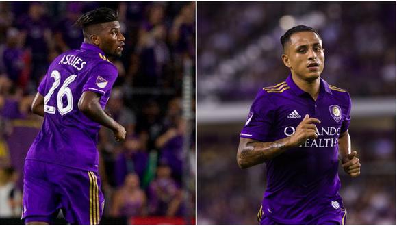 Los peruanos Carlos Ascues y Yoshimar Yotún tuvieron fallos clamorosos en el partido entre Orlando City y Chicago Fire. El partido acabó 4-0 a favor del elenco rival. (Foto: MLS)