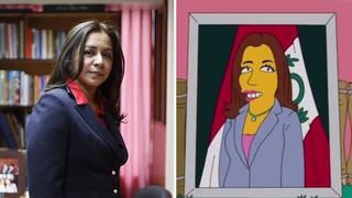 Marisol Espinoza, la vicepresidenta que apareció en Los Simpson