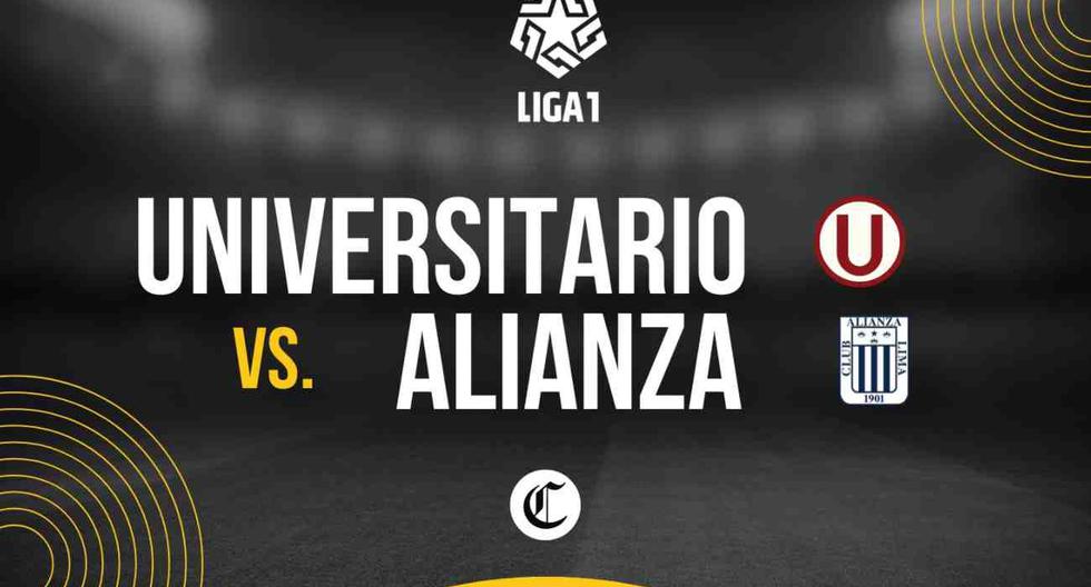 ¿Qué canal TV ver, Alianza Lima vs. Universitario, en vivo online por internet? FOTO: Diseño EC