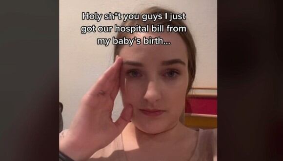 En Estados Unidos, una madre reveló que un hospital le cobró más de 50 mil dólares por dar a luz. El video se hizo viral en TikTok. (Foto: TikTok/ shannonmayor)