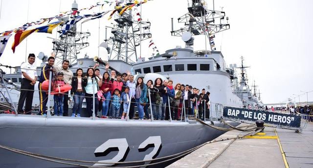 Este domingo 20 de octubre podrás conocer buques y submarinos de la Marina de Guerra del Perú.(Foto: Marina de Guerra del Perú)