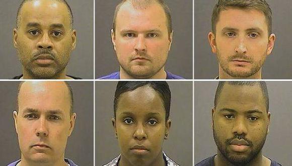 Baltimore: Seis policías son acusados por muerte de joven negro