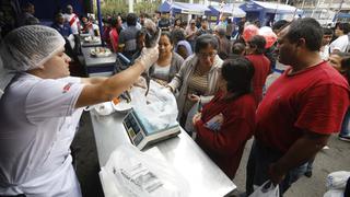 SJL: venden 2 toneladas de pescado a bajos precios [FOTOS]