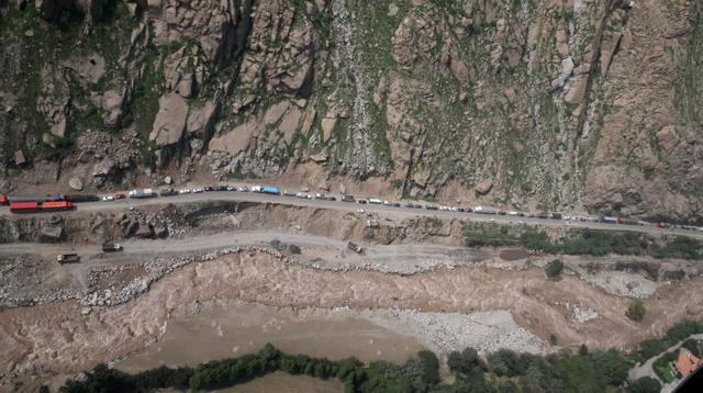 Los daños en la Carretera Central vistos desde el aire [FOTOS] - 2