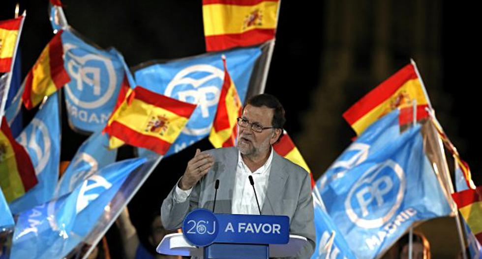 El presidente del Gobierno en funciones y candidato del Partido Popular para la reelección, Mariano Rajoy, pidió ir a votar. (Foto: EFE)