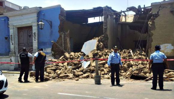 Trujillo: colapsó casona ubicada en el Centro Histórico