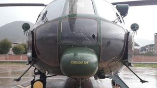 Las Bambas: atacan a pedradas a helicóptero que trasladaba a ministros a Yavi Yavi