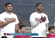 Perú vs Venezuela: Así se entonó el himno nacional (VIDEO)