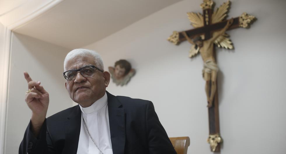 El Monseñor Miguel Cabrejos pide que el país se encamine a la reconciliación. (Foto: Jorge Cerdán)