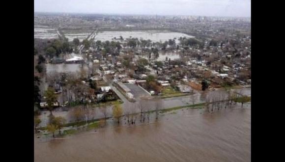 Inundaciones en Argentina dejan un muerto y 1.000 evacuados