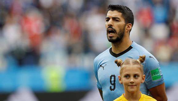 Uruguay vs. Francia: así sonó el Himno charrúa en el Nizhni Nóvgorod. (Foto: AFP)