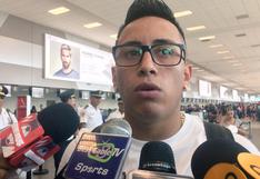 Perú vs Venezuela: Christian Cueva llegó a Lima para sumarse a la Selección Peruana