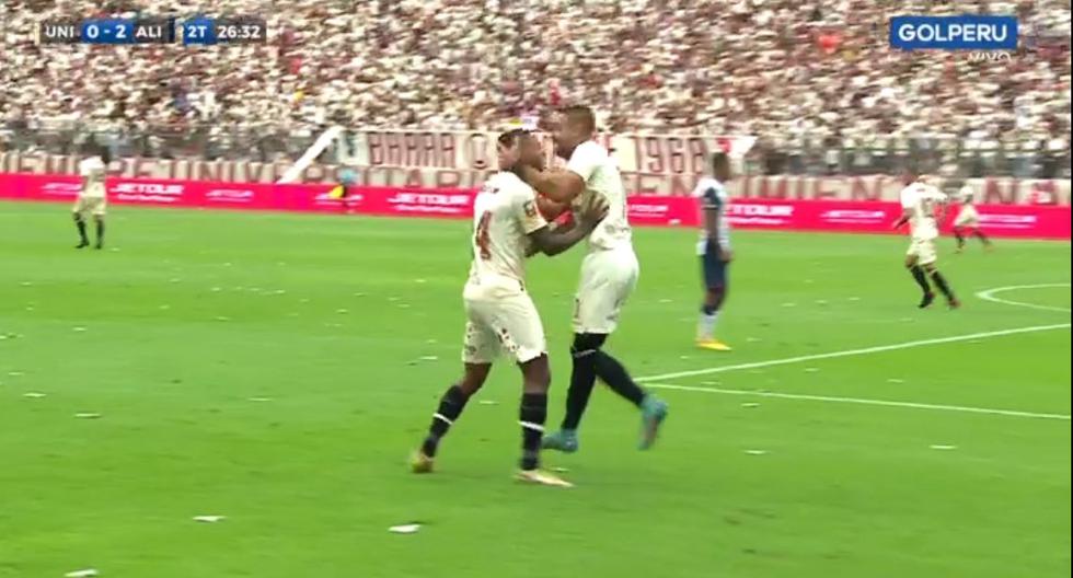 Urruti discounts the match: converts the first for Universitario |  VIDEO