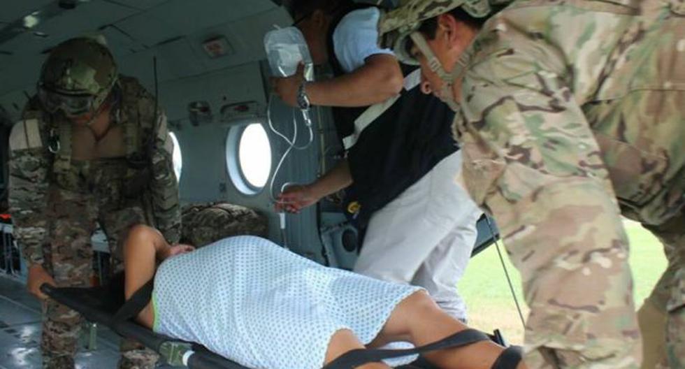 Fuerzas Armadas colaboran con 39 aeronaves para atención de damnificados. (Foto: Ministerio de Defensa)
