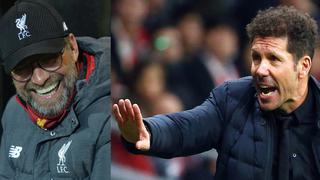 Champions League: el peor Atlético de Madrid de Diego Simeone frente al mejor Liverpool de Jürgen Klopp