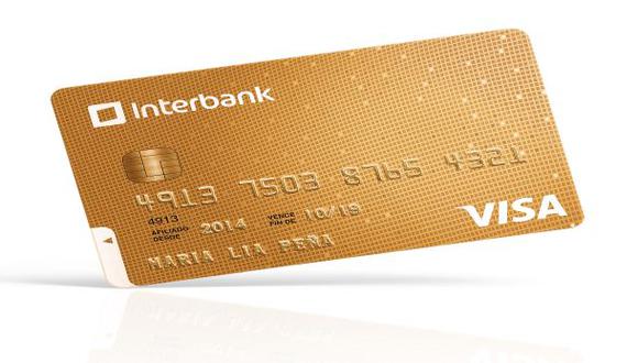 Interbank lanza tarjeta oro sin costo de membresía