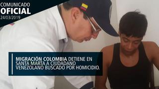 Detienen en Colombia a un venezolano buscado por tortura y homicidio