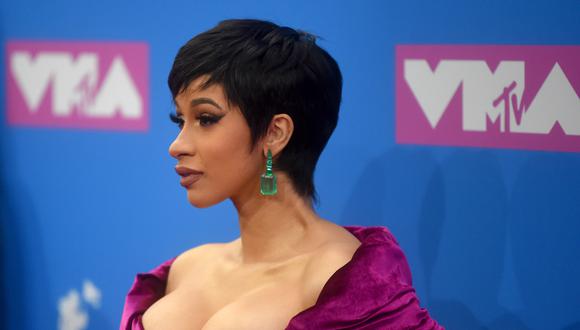 La rapera de origen dominicano Cardi B hará su primera aparición pública tras convertirse en madre en los MTV Video Music Awards 2018. (Fotos: AFP)