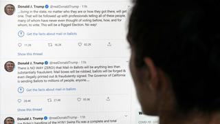 Twitter y Trump: otros mensajes de políticos que han sido tildados de falsos o engañosos