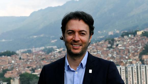 El alcalde de Medellín Daniel Quintero. (JOAQUIN SARMIENTO / AFP).