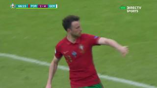 Portugal vs. Alemania: Diogo Jota descontó para los lusos tras asistencia de Cristiano Ronaldo | VIDEO