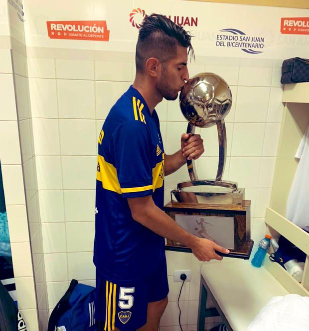 Carlos Zambrano has won five titles in Boca Juniors