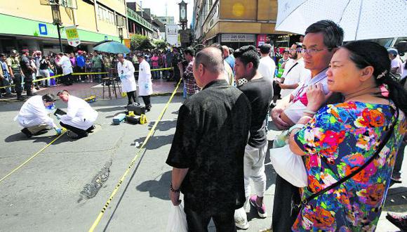 Diez hampones habrían participado de asalto en el Barrio Chino