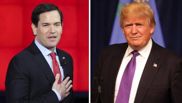 "No voten por el estafador Donald Trump", pide Marco Rubio