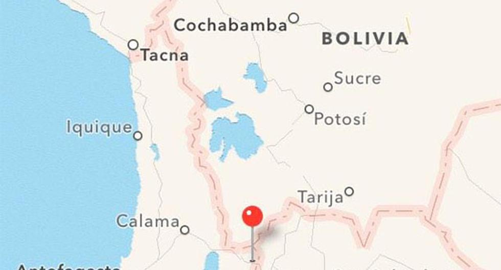 Fuerte sismo sacudió la frontera entre Chile y Argentina. (Foto: USGS)