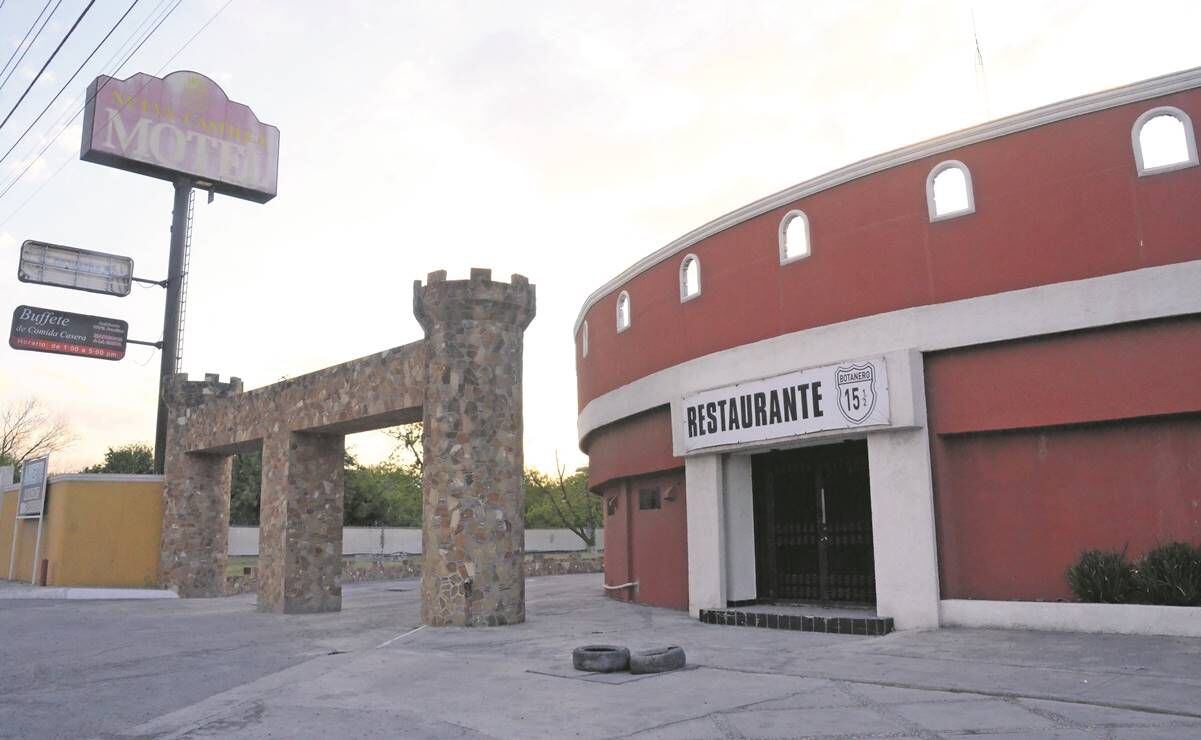 The body of Debanhi Escobar was found in a cistern at the Nueva Castilla Motel, in the state of Nuevo León, Mexico.  (The Universal, GDA).