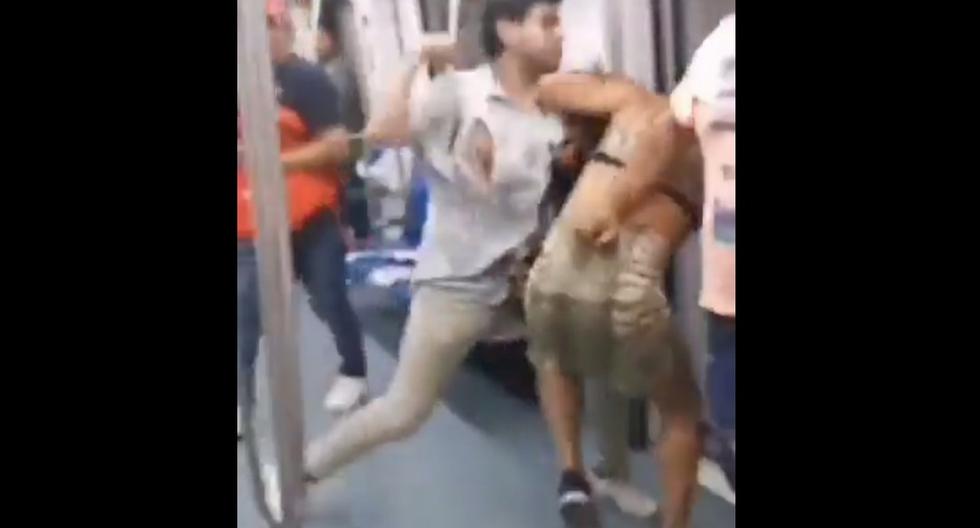 El video que muestra a un peruano agrediendo a una mujer trans en el metro de Barcelona