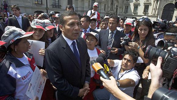Ollanta Humala: “Esta ley no es para jóvenes con estudios”