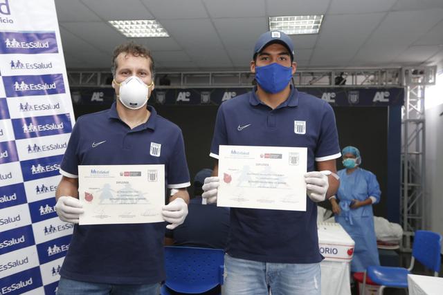 Jugadores y trabajadores de Alianza Lima donaron sangre | Francisco Neyra/GEC