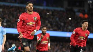 Manchester City vs. Manchester United: Rashford anotó el 1-0 con un sutil remate de penal | VIDEO