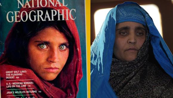 Nadie supo su nombre hasta el año 2002, en que los editores de la revista decidieron emprender su búsqueda. Su nombre era Sharbat Gula, de la tribu de los pashtos. Su piel mostraba los estragos de una vida difícil, pero sus ojos seguían brillantes. (Fotos: AP y AFP)